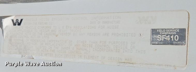 image for item DR8641 2009 Western Star semi truck