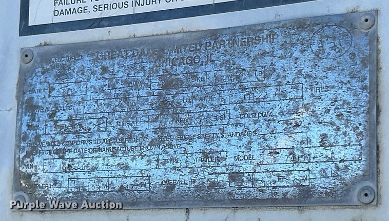 image for item DS0866 2003 Great Dane  dry van trailer