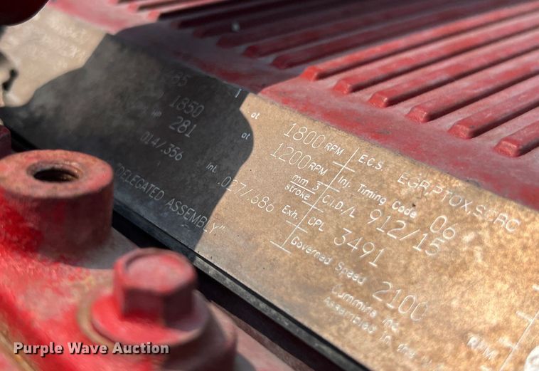 image for item DS3112 2012 Peterbilt 389 semi truck