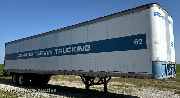 image for item DS5558 1986 Fruehauf  FB91F248LLW2 dry van trailer