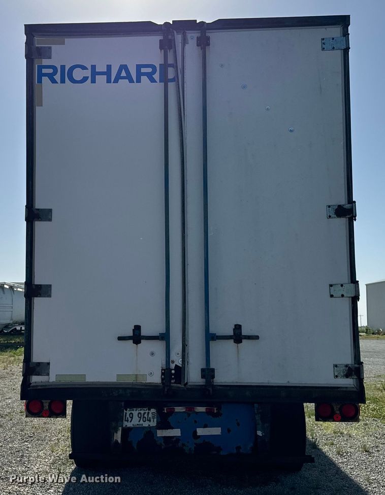 image for item DS5558 1986 Fruehauf  FB91F248LLW2 dry van trailer