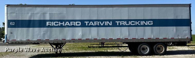 image for item DS5558 1986 Fruehauf  FB91F248LLW2 dry van trailer