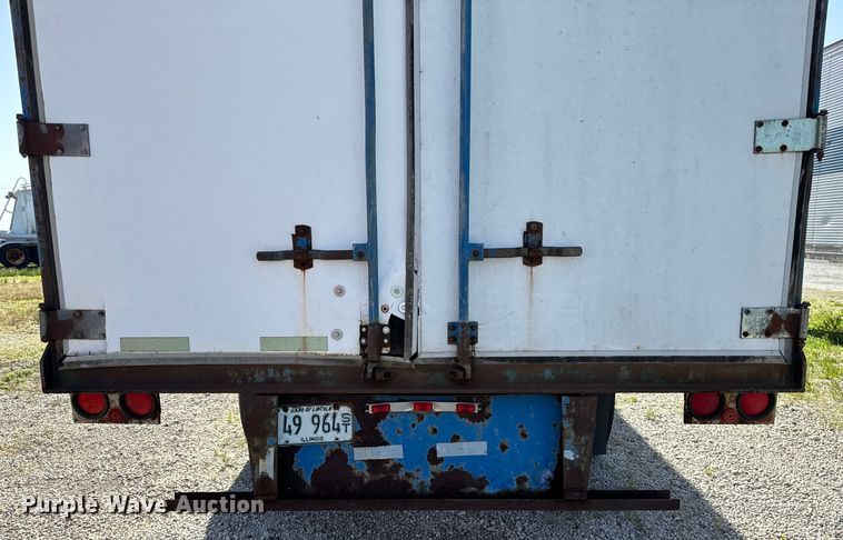 image for item DS5558 1986 Fruehauf  FB91F248LLW2 dry van trailer