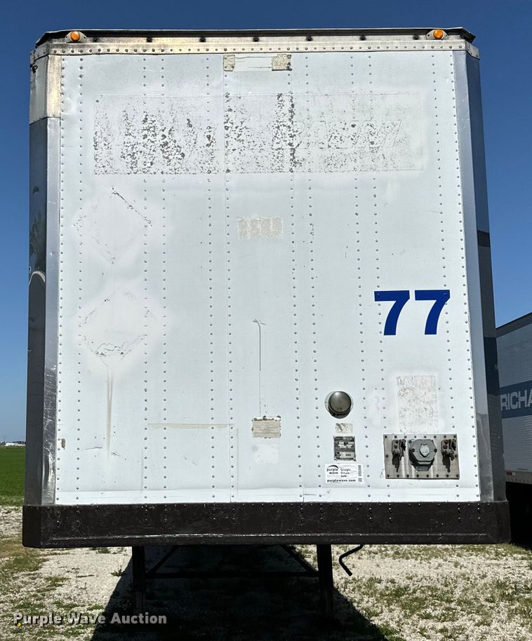 image for item DS5560 1987 Stoughton  ASVW-485T-S-C-WEDGE dry van trailer