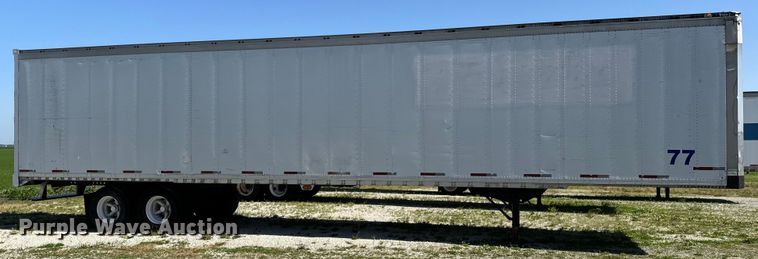 image for item DS5560 1987 Stoughton  ASVW-485T-S-C-WEDGE dry van trailer