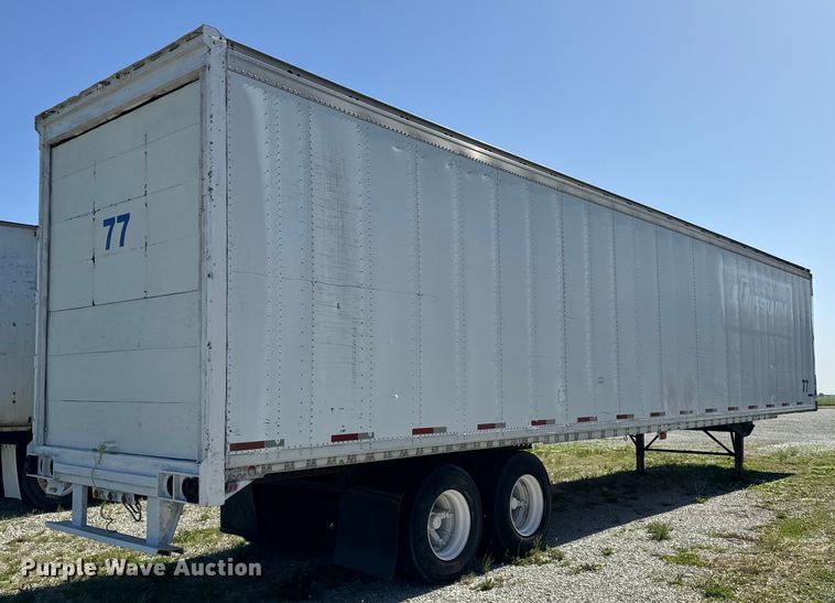 image for item DS5560 1987 Stoughton  ASVW-485T-S-C-WEDGE dry van trailer