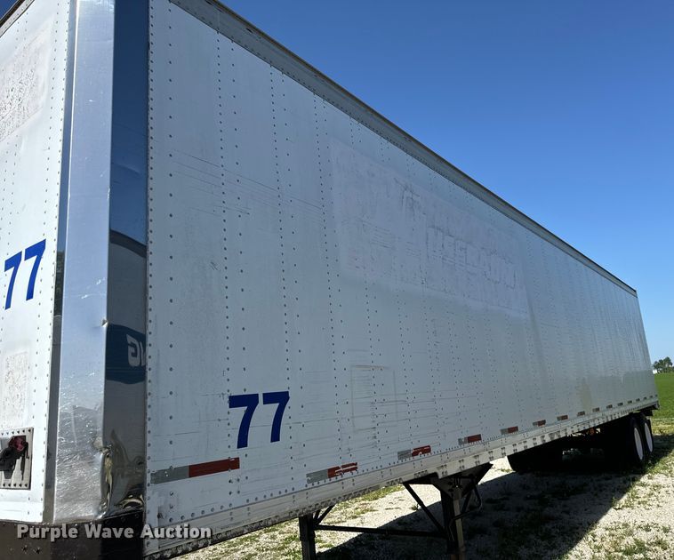 image for item DS5560 1987 Stoughton  ASVW-485T-S-C-WEDGE dry van trailer