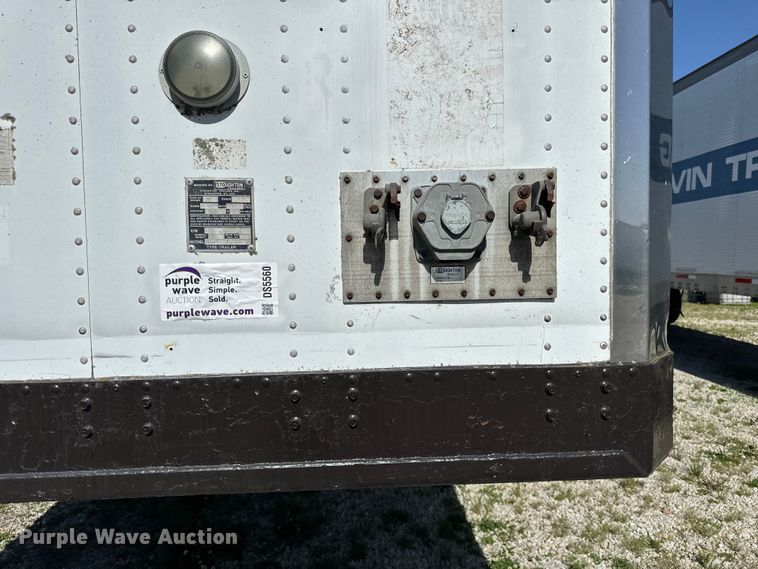 image for item DS5560 1987 Stoughton  ASVW-485T-S-C-WEDGE dry van trailer