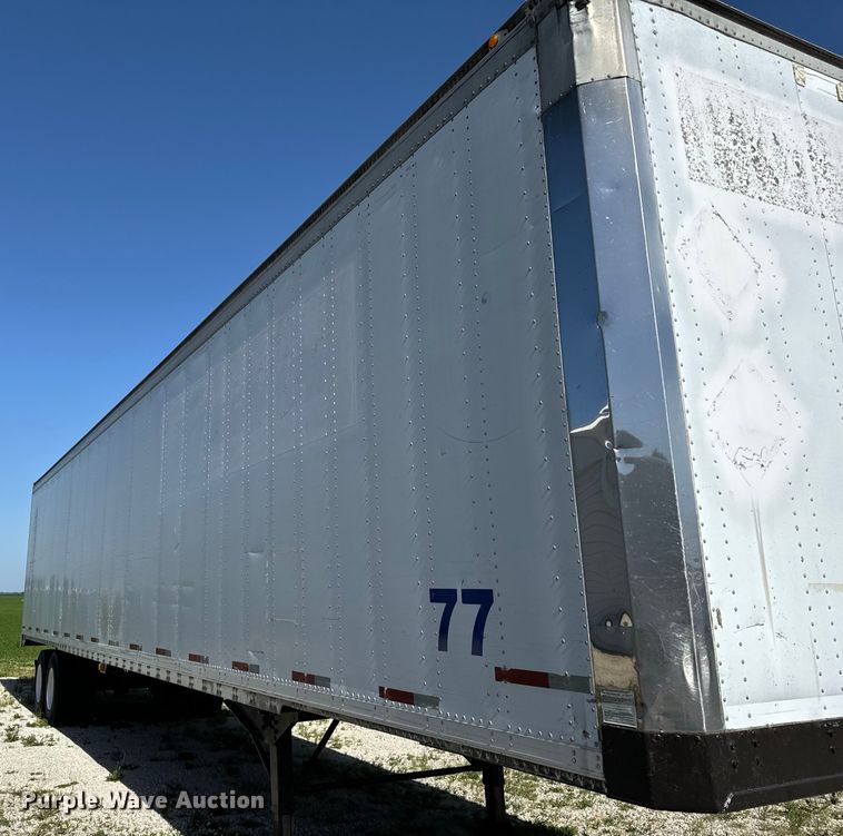 image for item DS5560 1987 Stoughton  ASVW-485T-S-C-WEDGE dry van trailer