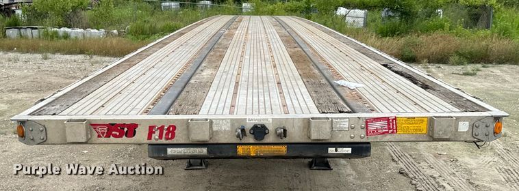 image for item DX0675 2015 Utility flatbed trailer