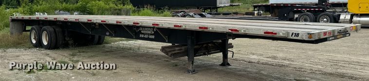 image for item DX0675 2015 Utility flatbed trailer