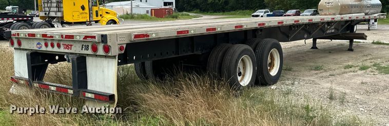 image for item DX0675 2015 Utility flatbed trailer