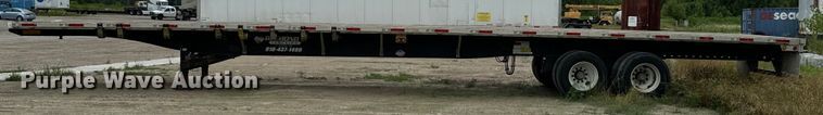 image for item DX0675 2015 Utility flatbed trailer
