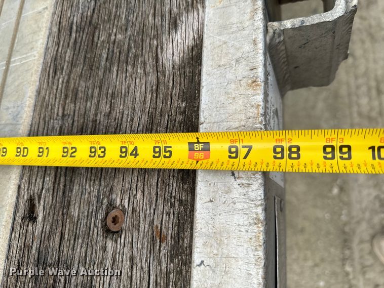 image for item DX0675 2015 Utility flatbed trailer