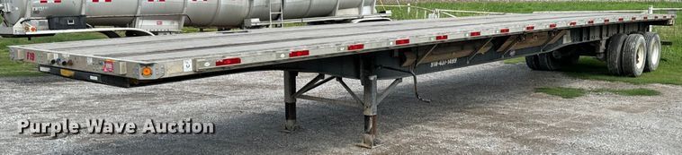 image for item DX0681 2015 Utility flatbed trailer