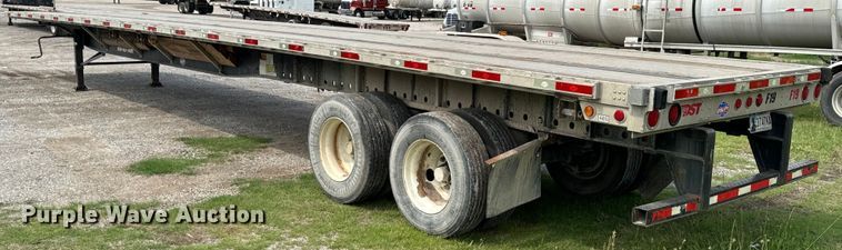 image for item DX0681 2015 Utility flatbed trailer