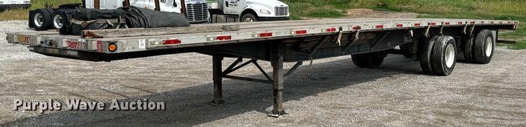 image for item DX0682 2014 Utility flatbed trailer