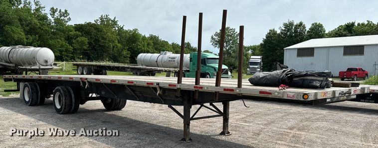 image for item DX0682 2014 Utility flatbed trailer