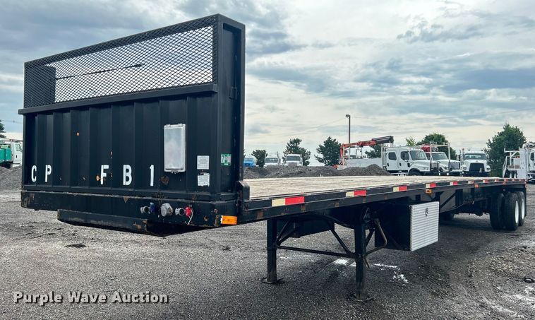 image for item EG0685 2007 Wabash SF-650H S2 flatbed trailer