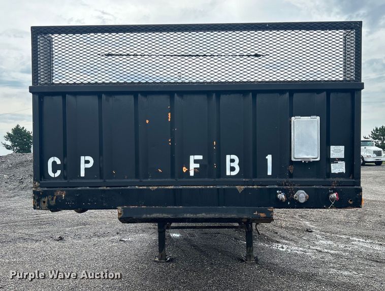 image for item EG0685 2007 Wabash SF-650H S2 flatbed trailer