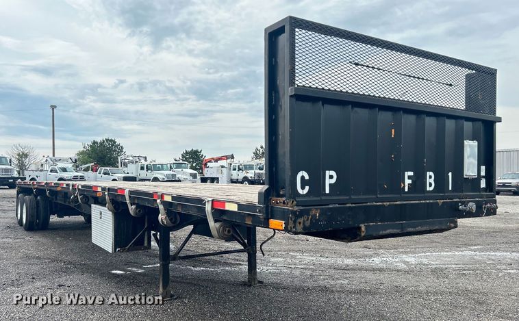 image for item EG0685 2007 Wabash SF-650H S2 flatbed trailer