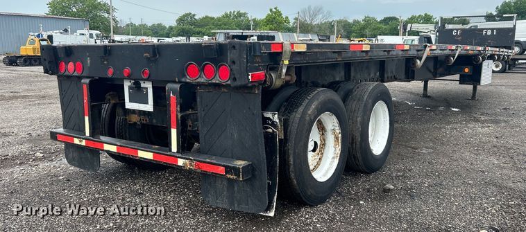 image for item EG0685 2007 Wabash SF-650H S2 flatbed trailer