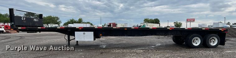 image for item EG0685 2007 Wabash SF-650H S2 flatbed trailer
