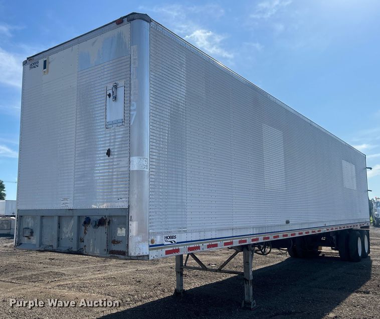 image for item EG0696 1982 Hobbs dry van trailer