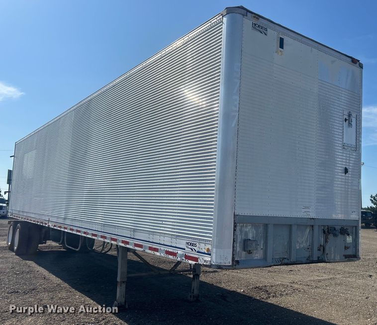 image for item EG0696 1982 Hobbs dry van trailer