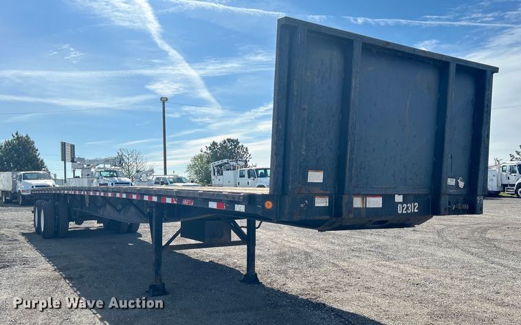 image for item EG1474 2003 Great Dane GPS248 flatbed trailer