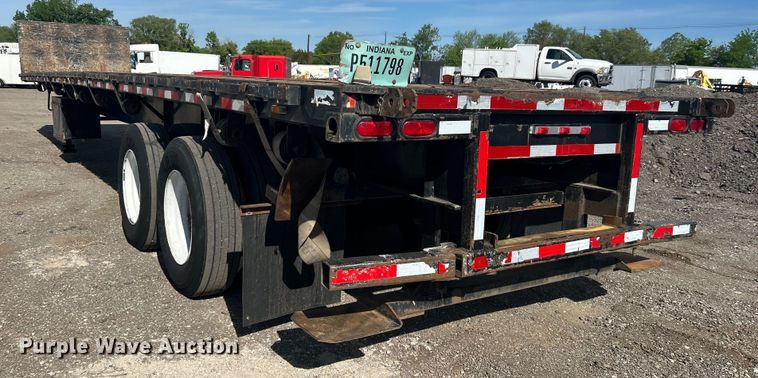 image for item EG1474 2003 Great Dane GPS248 flatbed trailer