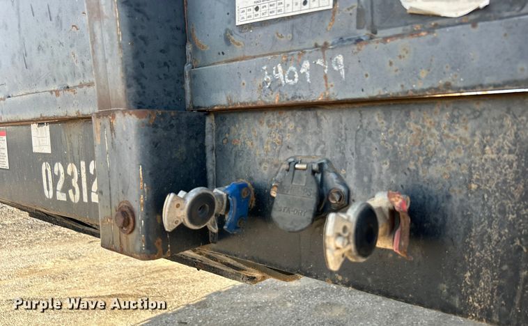 image for item EG1474 2003 Great Dane GPS248 flatbed trailer