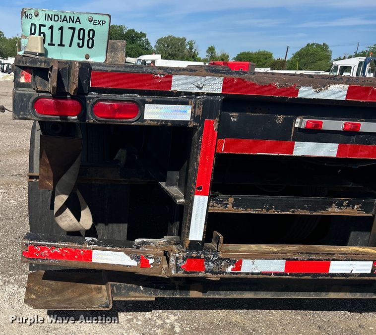 image for item EG1474 2003 Great Dane GPS248 flatbed trailer