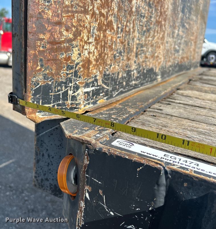 image for item EG1474 2003 Great Dane GPS248 flatbed trailer