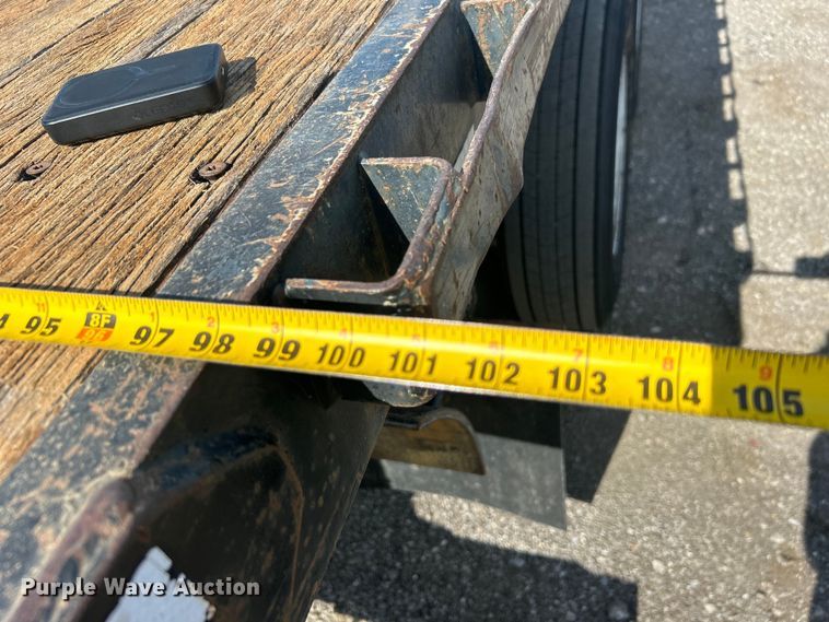 image for item EG1474 2003 Great Dane GPS248 flatbed trailer