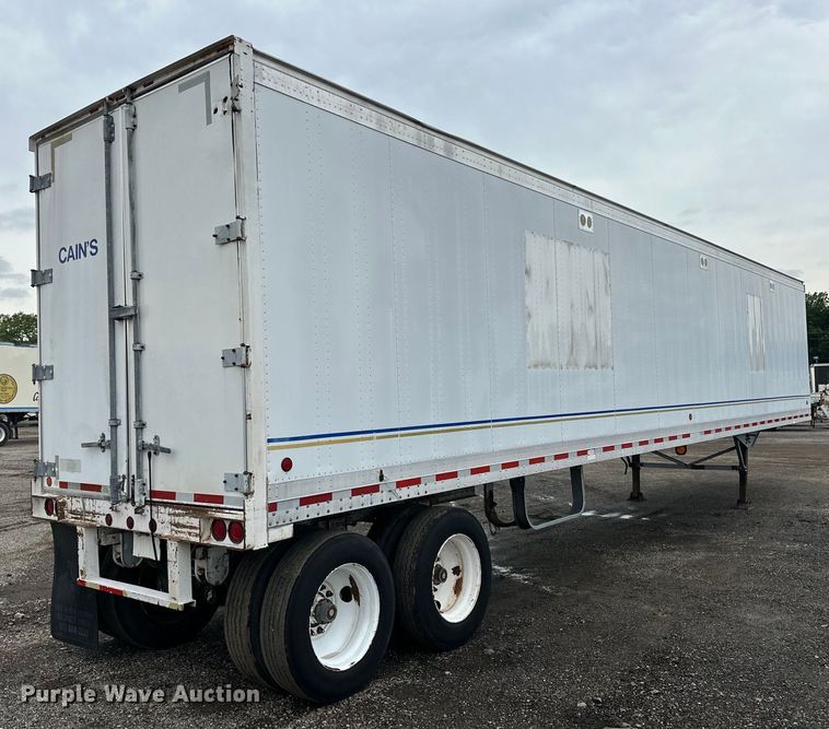 image for item EG1635 1991 Lufkin TFV-IP dry van trailer