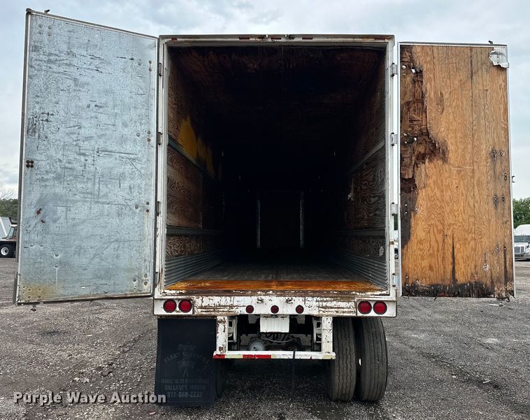 image for item EG1635 1991 Lufkin TFV-IP dry van trailer