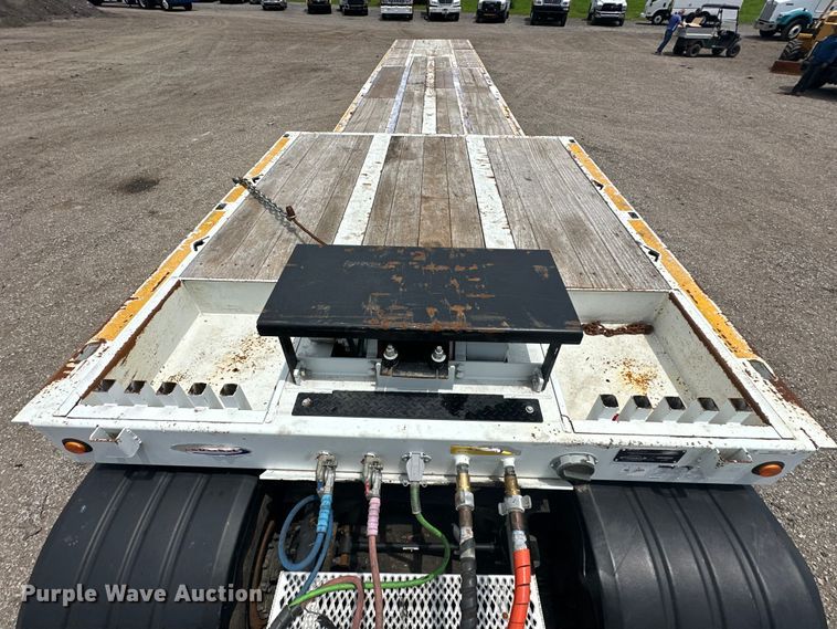 image for item EG1651 2021 Ledwell LW53HTHT3 drop deck equipment trailer