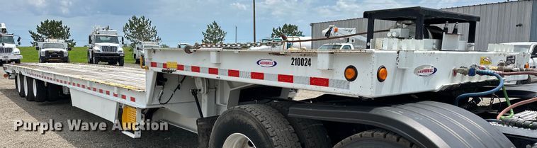 image for item EG1651 2021 Ledwell LW53HTHT3 drop deck equipment trailer