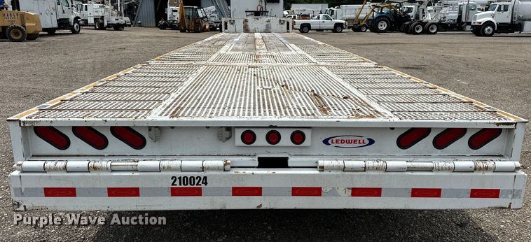 image for item EG1651 2021 Ledwell LW53HTHT3 drop deck equipment trailer