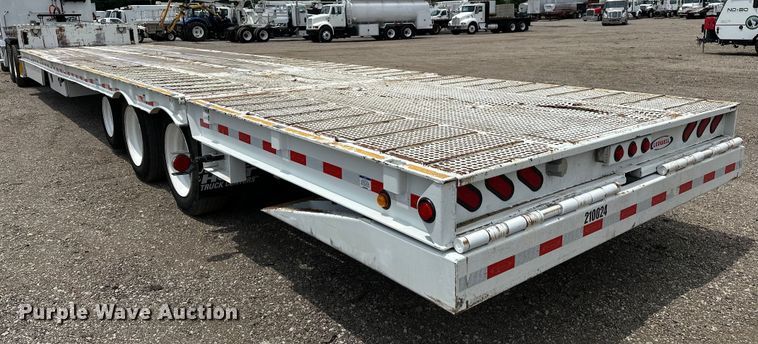 image for item EG1651 2021 Ledwell LW53HTHT3 drop deck equipment trailer
