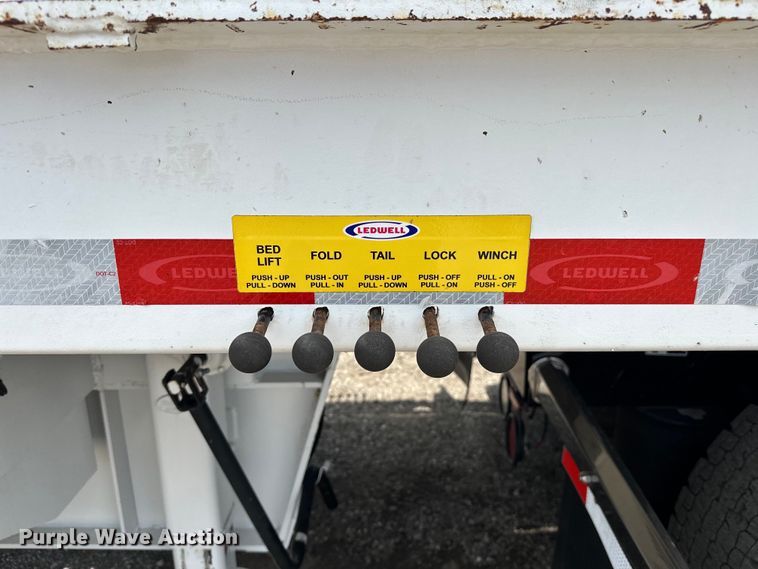 image for item EG1651 2021 Ledwell LW53HTHT3 drop deck equipment trailer