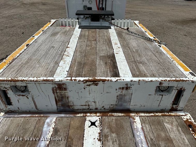 image for item EG1651 2021 Ledwell LW53HTHT3 drop deck equipment trailer