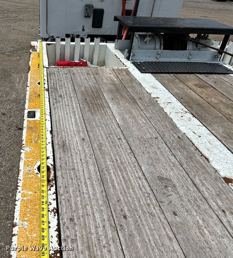 image for item EG1651 2021 Ledwell LW53HTHT3 drop deck equipment trailer