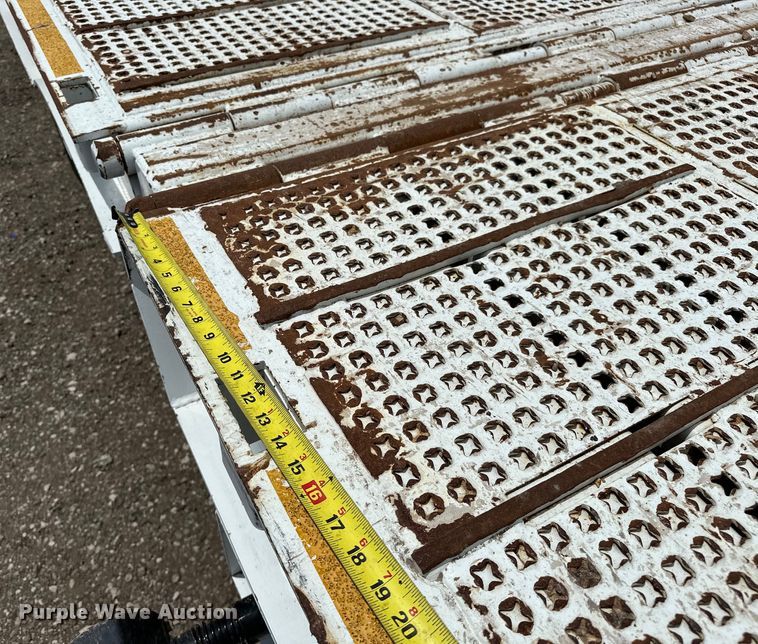 image for item EG1651 2021 Ledwell LW53HTHT3 drop deck equipment trailer