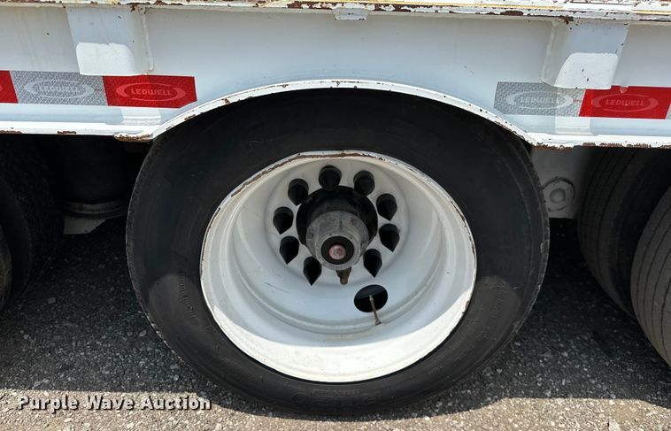 image for item EG1651 2021 Ledwell LW53HTHT3 drop deck equipment trailer