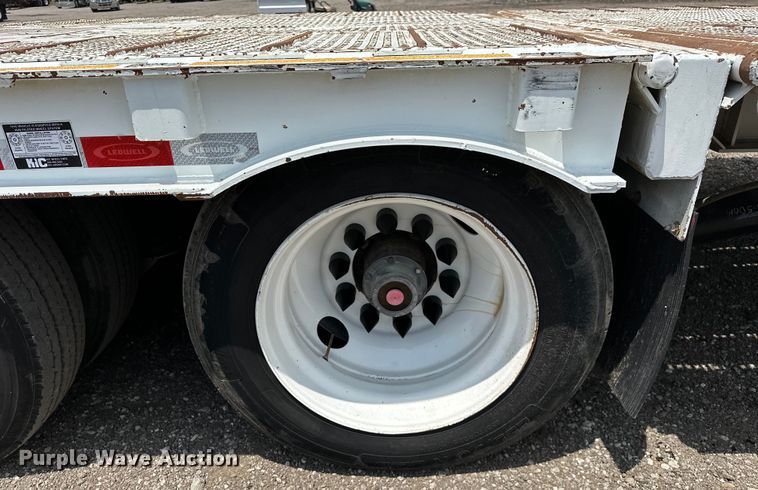 image for item EG1651 2021 Ledwell LW53HTHT3 drop deck equipment trailer