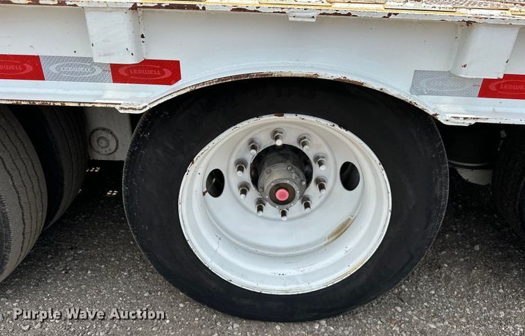 image for item EG1651 2021 Ledwell LW53HTHT3 drop deck equipment trailer