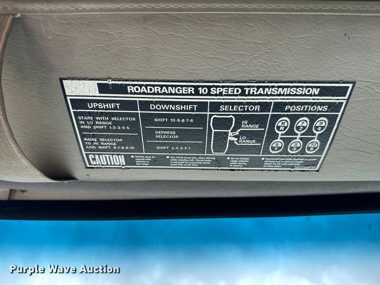 image for item EH3999 2006 Sterling AT9 semi truck