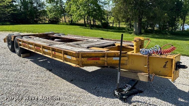image for item EH6866 1948 Curell Trailer Company equipment trailer